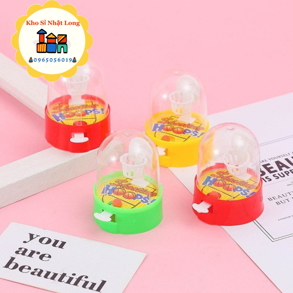 Đồ chơi máy bắn bóng rổ mini cầm tay trẻ em, đồ chơi sáng tạo cho bé, giảm căng thẳng
