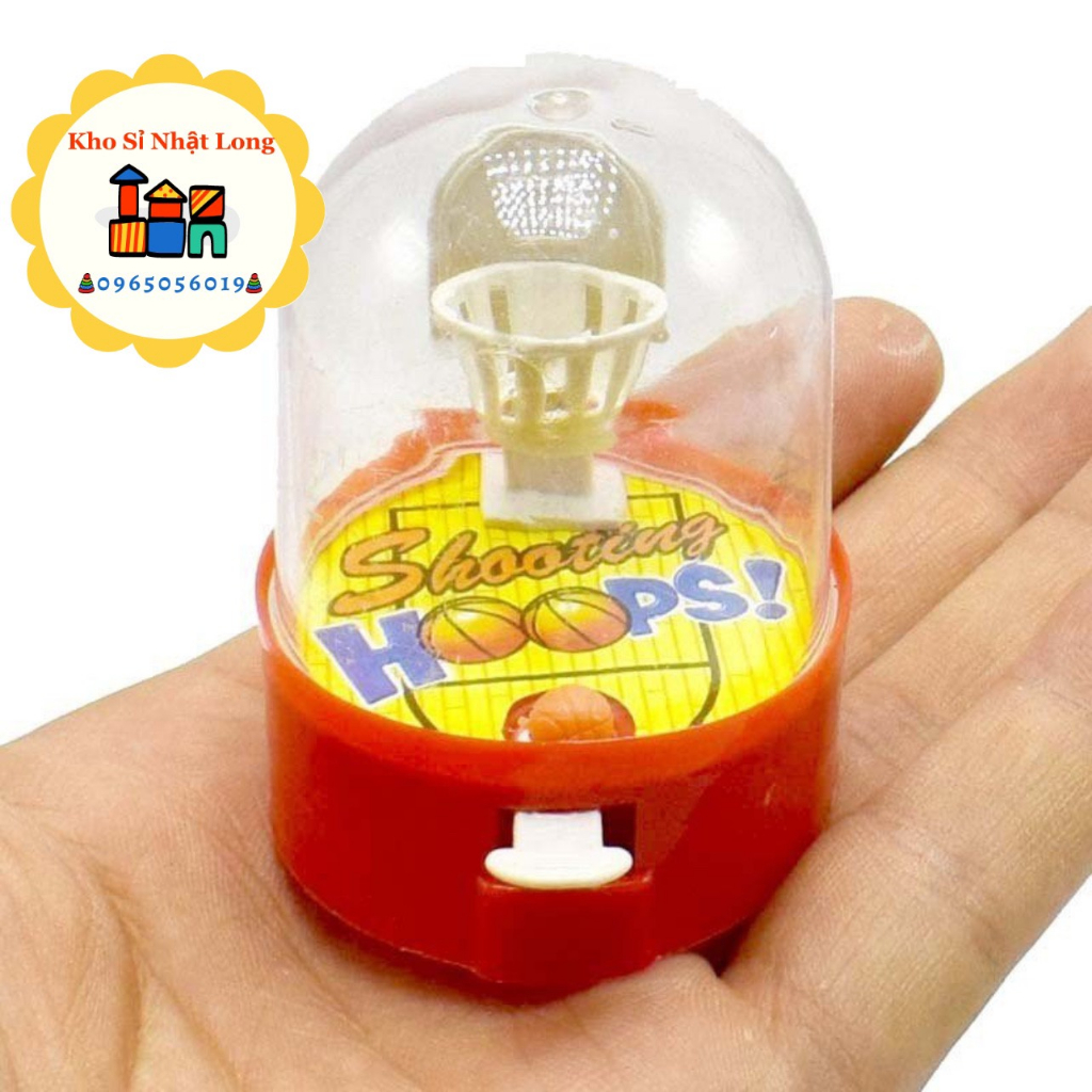 Đồ chơi máy bắn bóng rổ mini cầm tay trẻ em, đồ chơi sáng tạo cho bé, giảm căng thẳng
