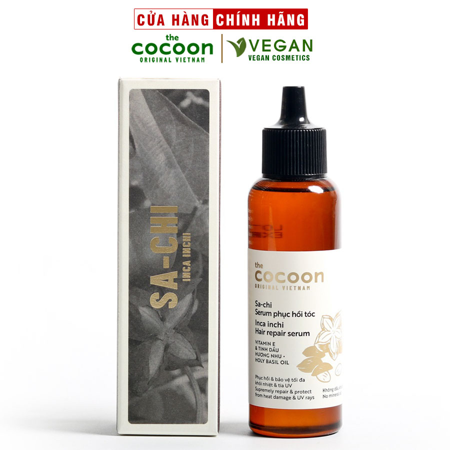 Sa-chi serum phục hồi tóc COCOON 70ml (Ince inchi Hair repair serum)