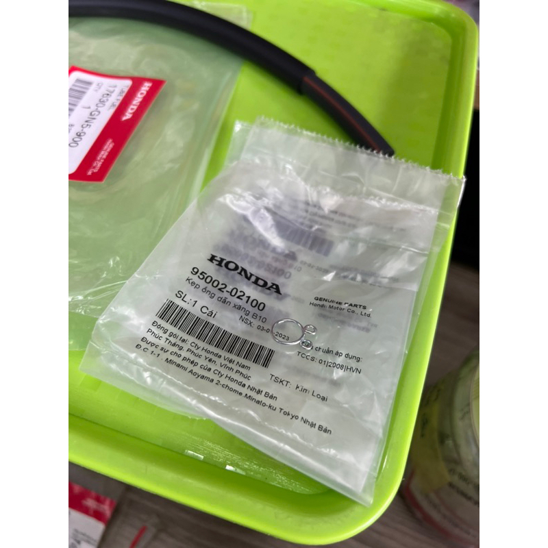 Dây ống xăng wave Dream combo đủ bộ chính hãng