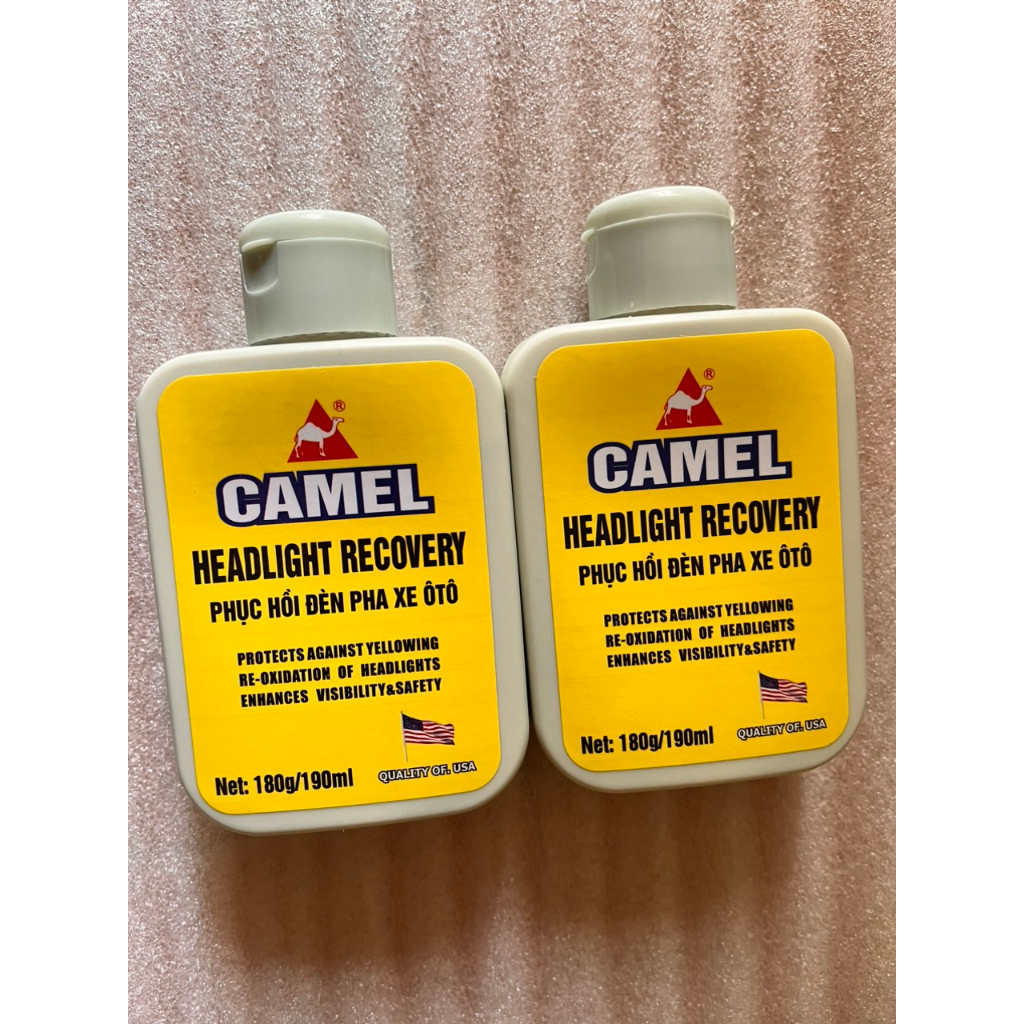 Chai đánh bóng phục hồi đèn pha ô tô xe máy CAMEL