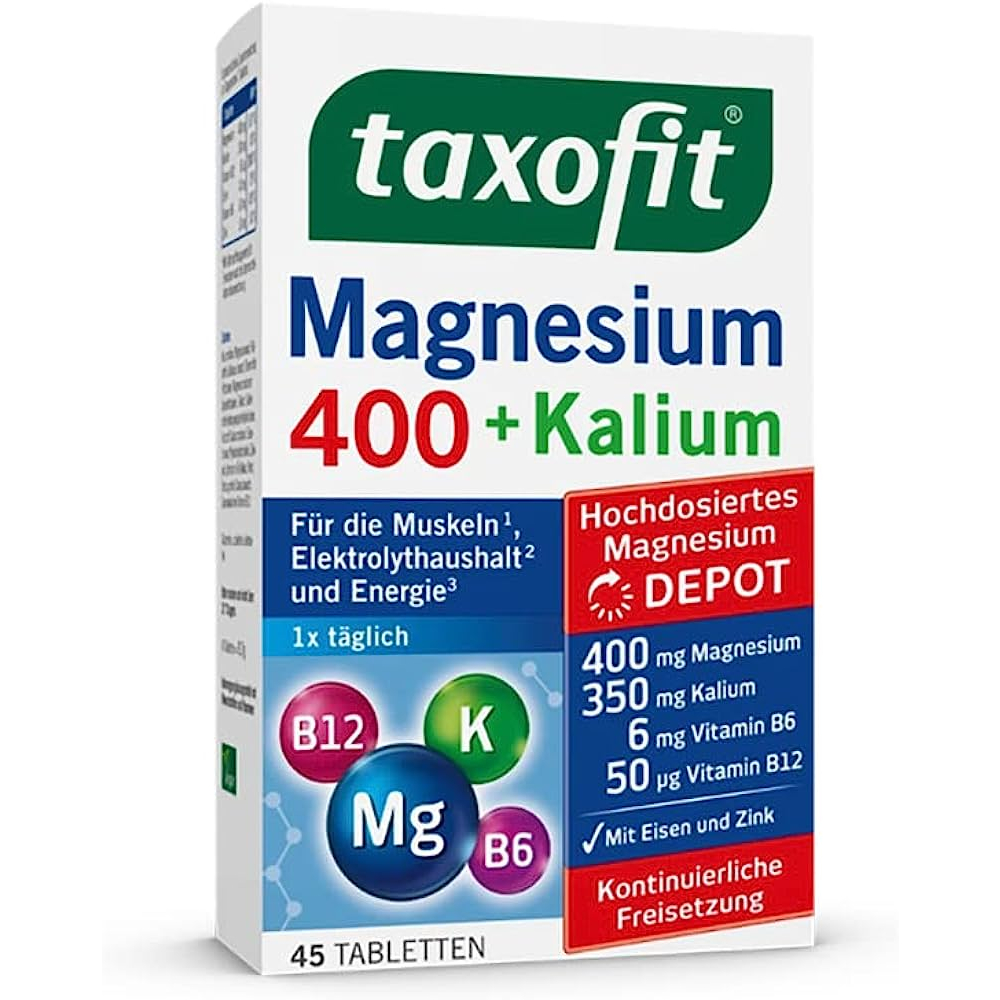 Magnesium 400 + Kalium 45 viên