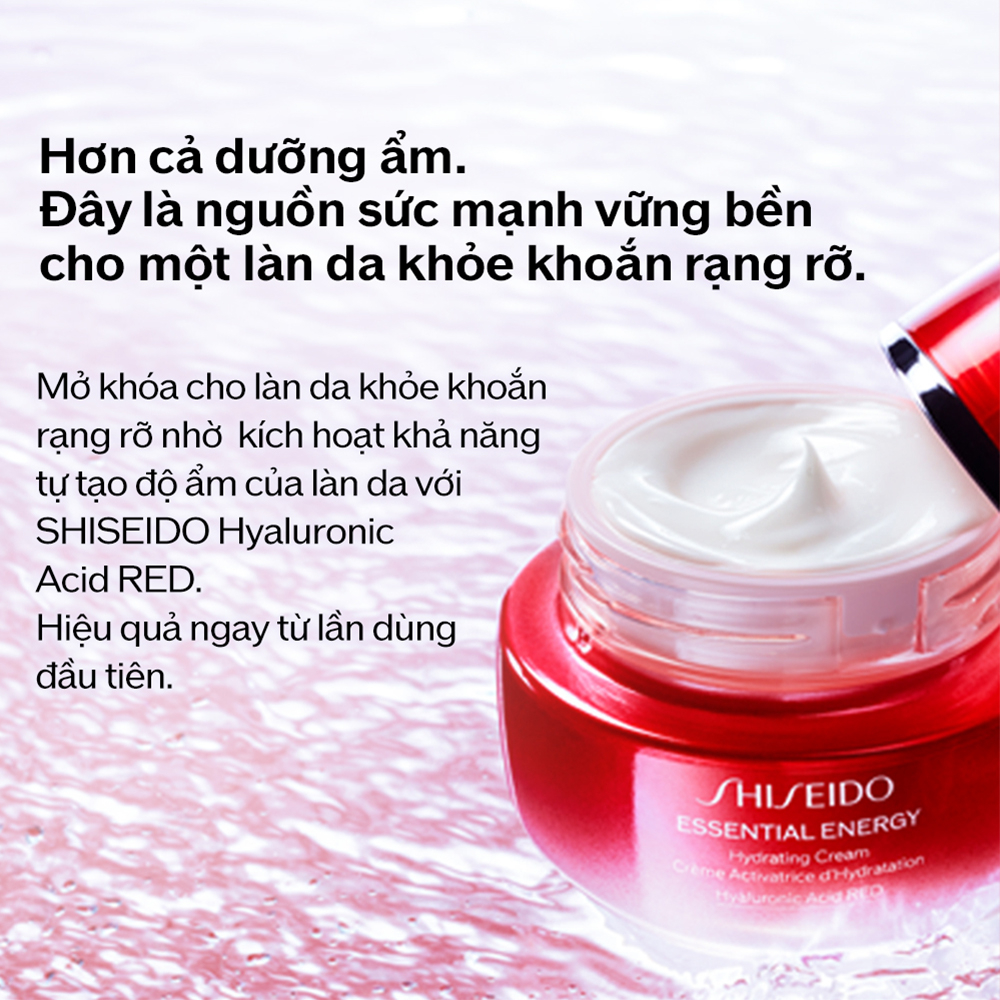 Minisize 15ml - Kem dưỡng da Shiseido Essential Energy Hydrating Cream