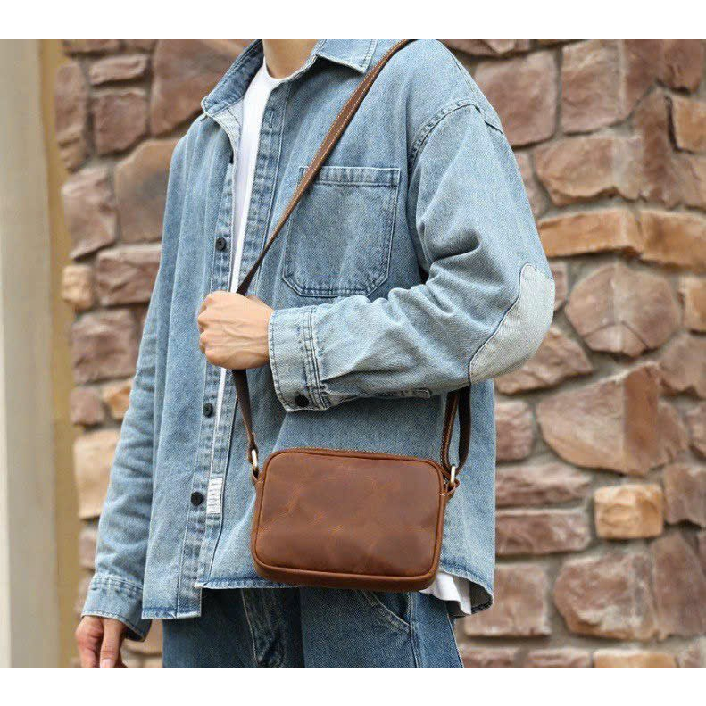 Ví da thật nguyên miếng