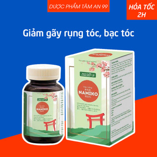 Viên uống NAMIKO giúp giảm tóc gãy rụng, tóc bạc, giúp tóc chắc khỏe - Chai 30 viên