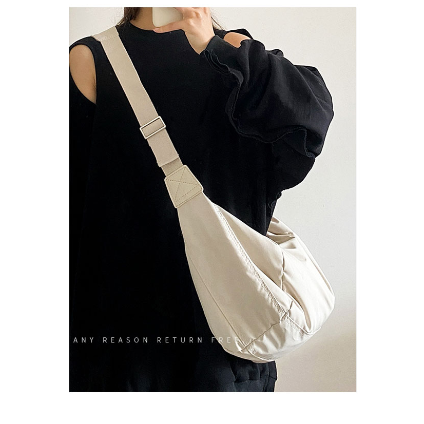 Túi đeo chéo nữ đẹp kẹp nách hottrend thời trang Hàn Quốc phong cách cá tính chất vải dù TX0116 Hana Bags