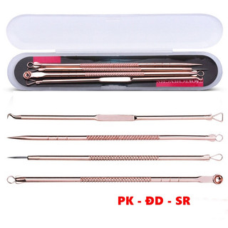 Bộ 4 Cây Lấy Mụn Chất Liệu Kim Loại - Siêu Rẻ