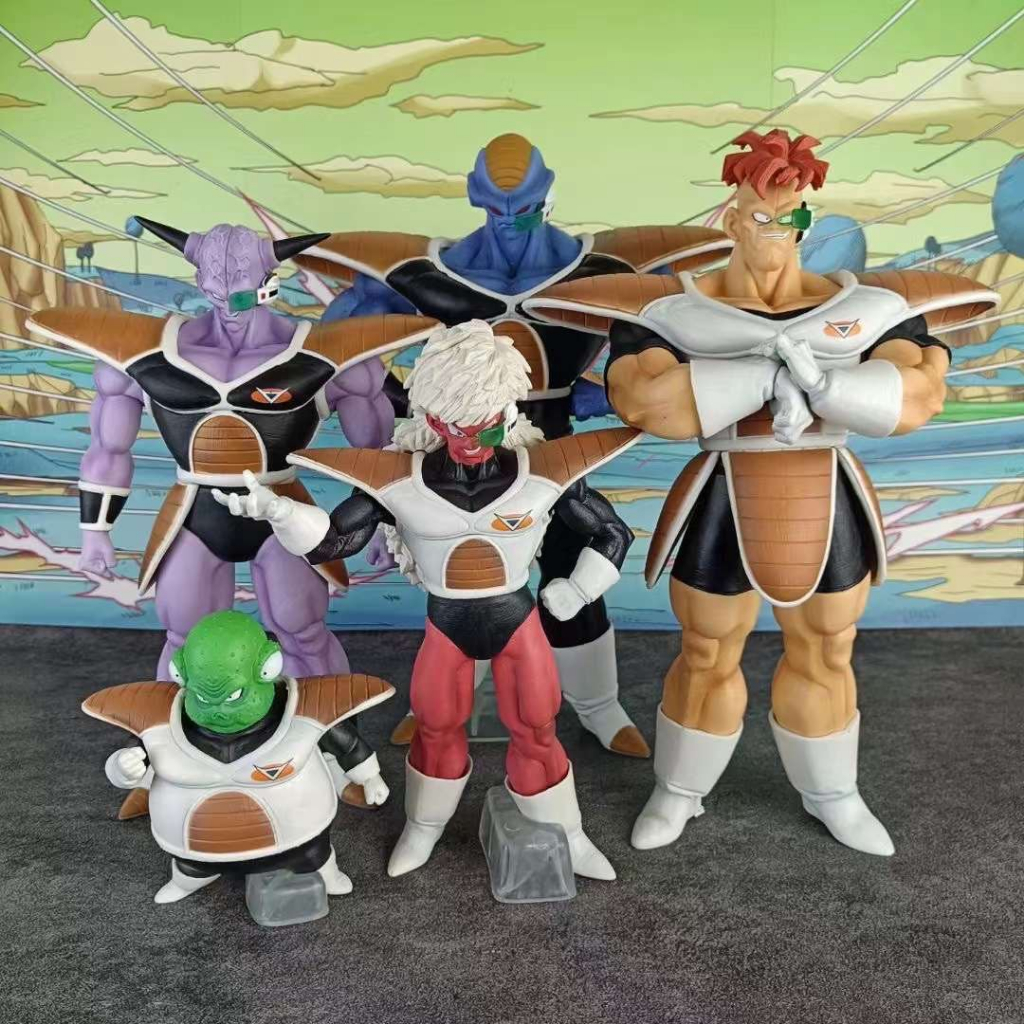 Mô hình tđst tiểu đội sát thủ Ginyu Force Dragonball Z - Ginyu Force biệt đội đánh thuê - TĐST cao 29CM