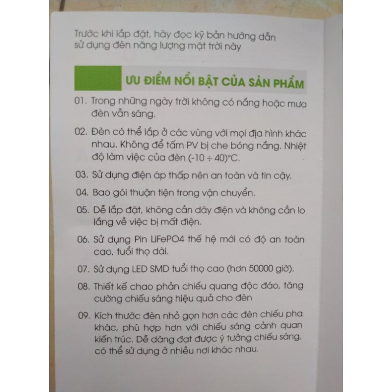 Đèn năng lượng mặt trời 300w Rạng Đông