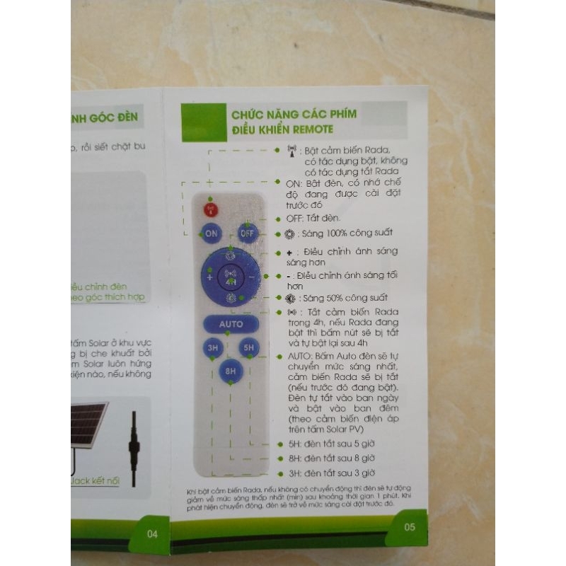 Đèn năng lượng mặt trời 300w Rạng Đông