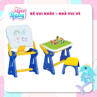 Đồ Chơi Đa Năng Kèm Lego Có Ghế - Quà Tặng Từ Moony