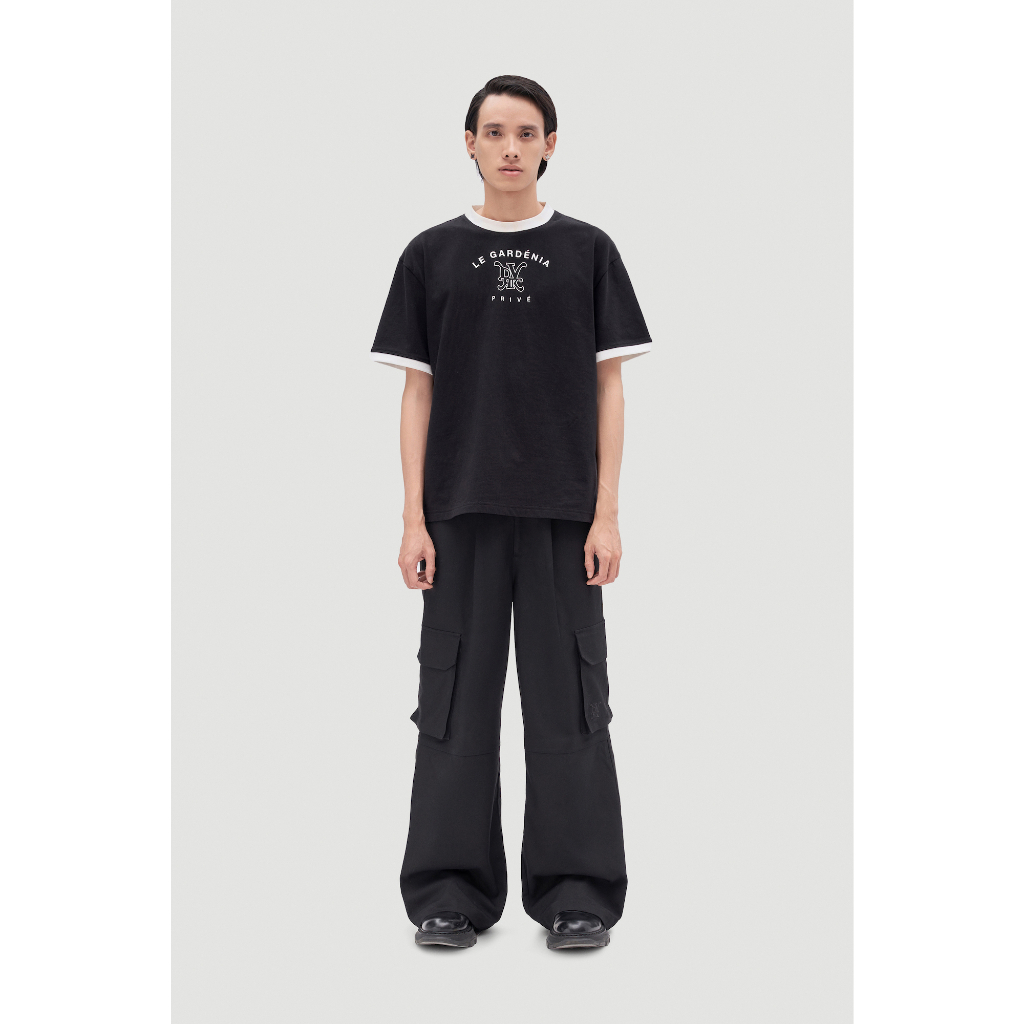 DVRK - Áo Thun Oversize Le Gardenia Lined Logo -DVRK-23SS