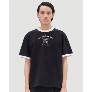 DVRK - Áo Thun Oversize Le Gardenia Lined Logo -DVRK-23SS
