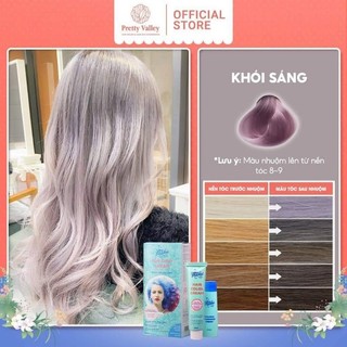 Kem Nhộm Tóc Molokai Màu Khói Sáng