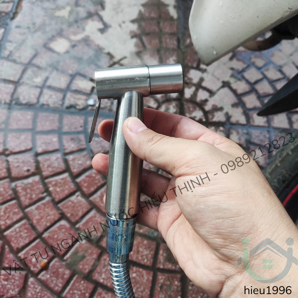 Đầu xịt mạ ti đồng cao cấp tặng roong