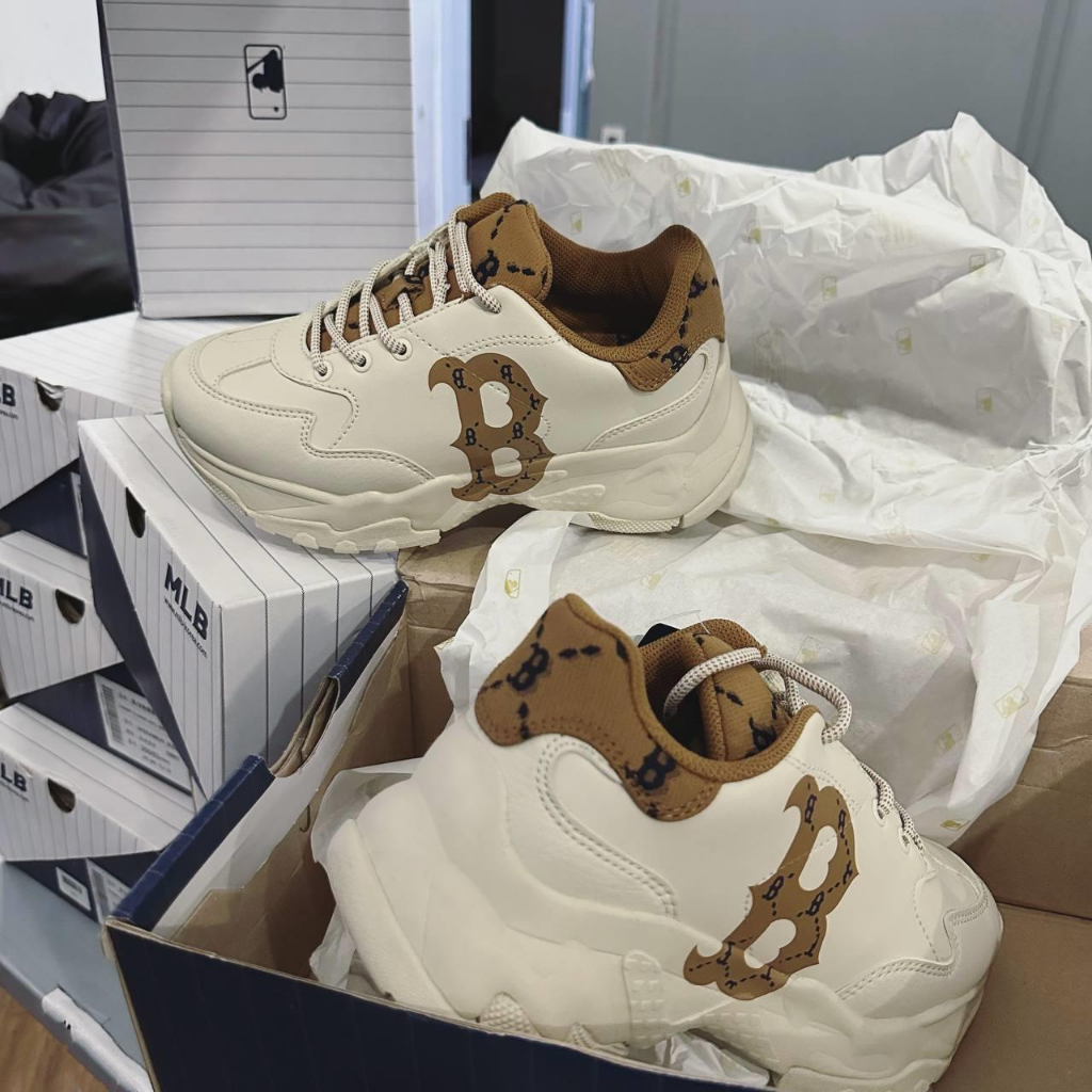 Giày MLB Sneaker chính hãng - Giày MLB Big Ball Chunky Dia Monogram 3ASHCDM2N