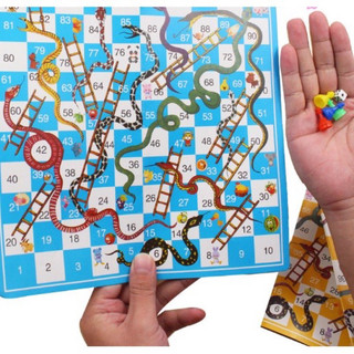 SET 10 Bộ trò chơi boardgame rắn leo thang (SET 10 BỘ)