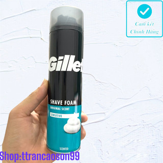 Bọt cạo râu Gillette 300ml USA
