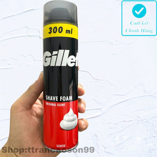 Bọt cạo râu Gillette 300ml USA