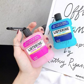 [hàng loại 1] Ốp Airpods 1 và 2, tai nghe bluetooth i11,i12, i100, i200, i9s...Listerine  hình đẹp c