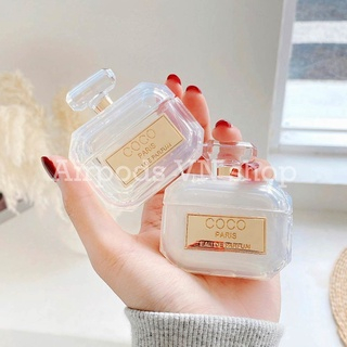 [Hàng loại 1] Ốp case Airpods 1/2, Airpods Pro/Pro 2 chai nước hoa CoCo Channel  silicon cao cấp