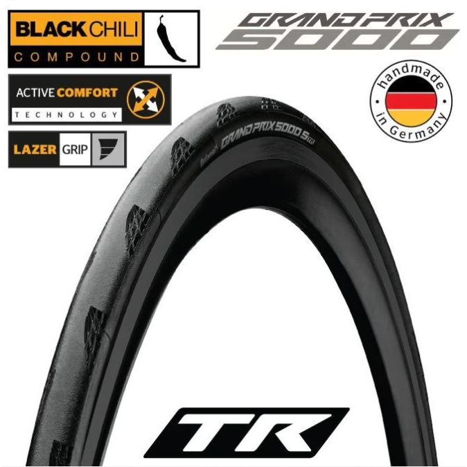 LỐP XE ĐẠP ĐƯỜNG GẤP CONTINENTAL GP5000 700x30 Tubeless