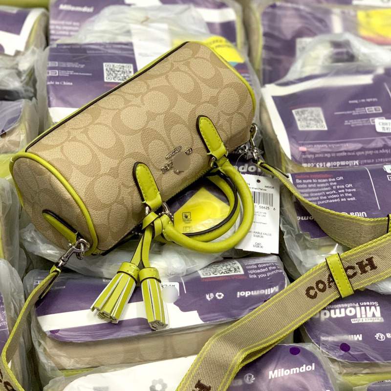 Túi trống Coach mini