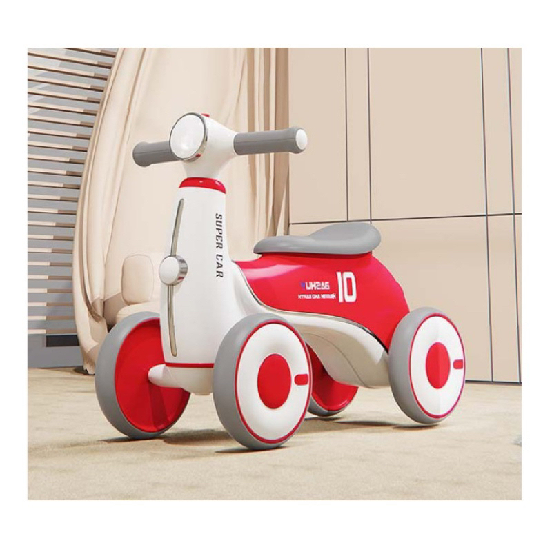 Xe chòi chân Vespa SUPER CAR có đèn và nhạc. khách chọn màu ib shop nhé