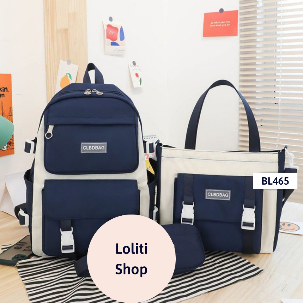 Sét balo 4 món tiện lợi LOLITI BL465