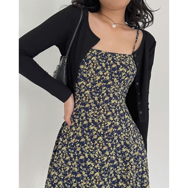 Baras Dress váy hai dây hoa nhí xinh xắn