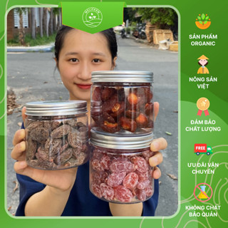 Combo Siêu Ăn Vặt: Dâu tây sấy, Ô mai xí muội Thịt/Đào hồng/Đào chẻ, Xoài sấy dẻo, Xoài muối ớt - xí muội