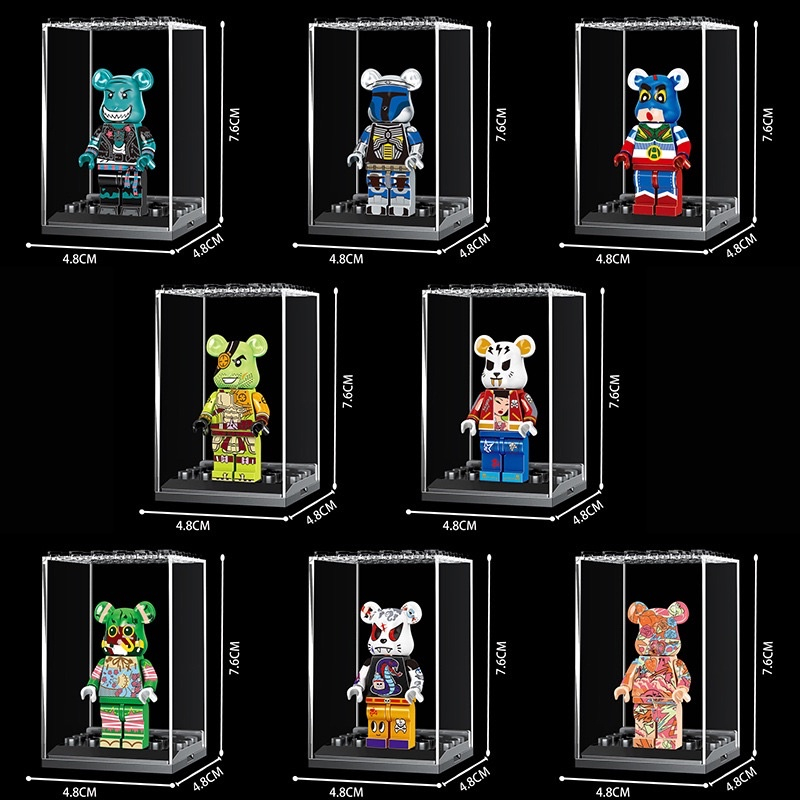 Mô hình lắp ráp Minifigures nhân vật hoạt hình manga 3D songoku mã 10063-8 kích thước 6cm hàng đẹp