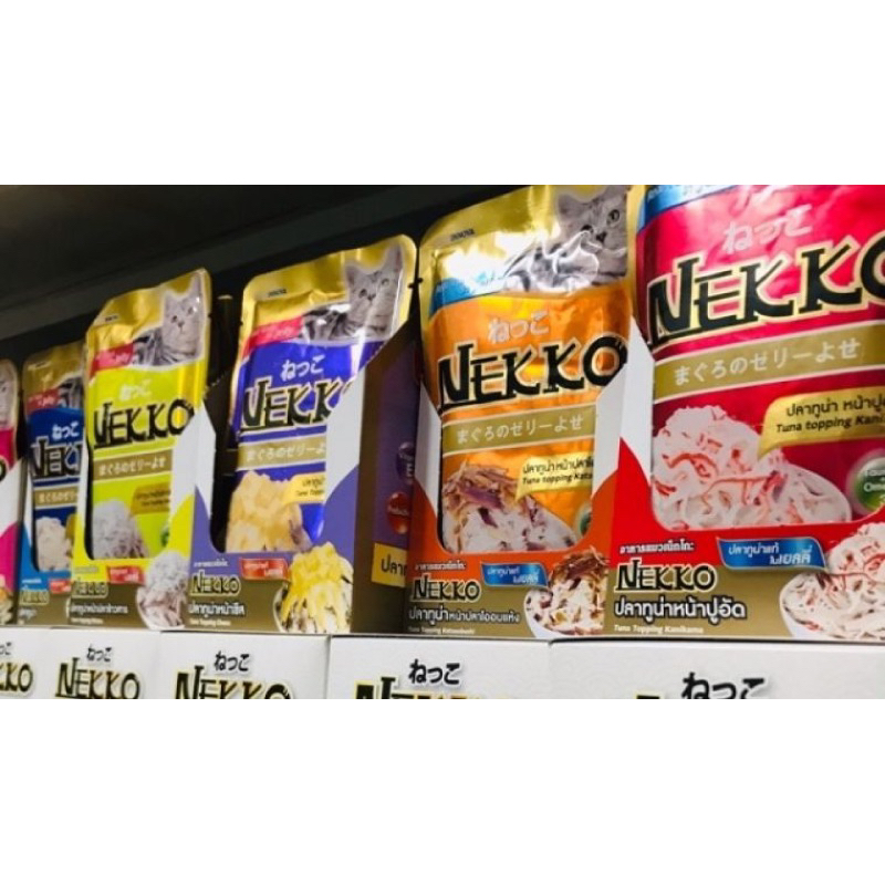 Pate Nekko Thùng 48 Gói Siêu Rẻ Nhập Khẩu Trực Tiếp Thái Lan