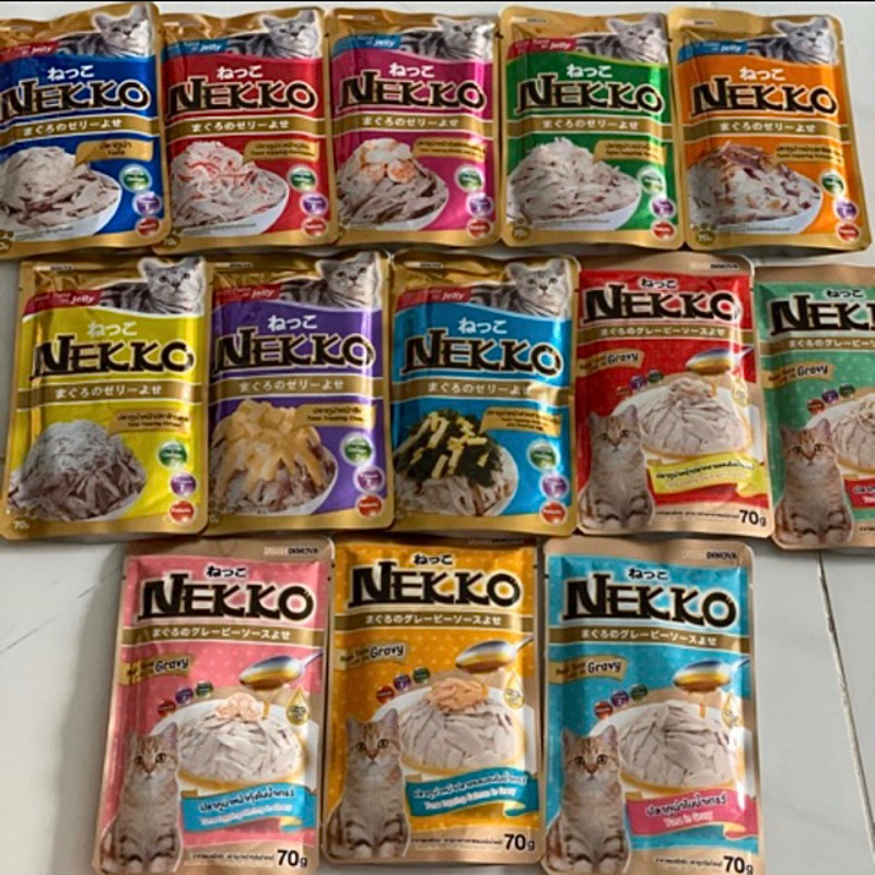 Pate Nekko Thùng 48 Gói Siêu Rẻ Nhập Khẩu Trực Tiếp Thái Lan