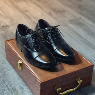 Giày tây nam da mềm, đế cao, đã khâu đế, giày oxfords size từ 38 đến 43 thời thượng - COD