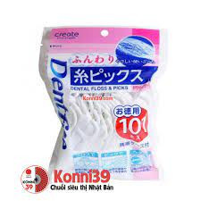 Chỉ nha khoa Dentfine Dental Floss & Picks 101 chiếc
