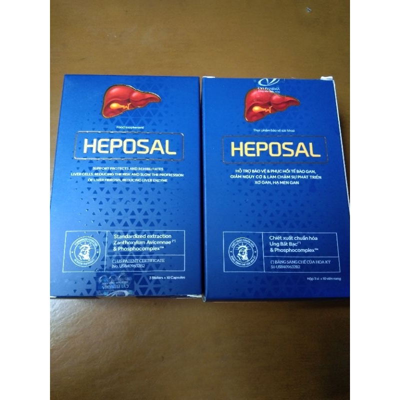 Heposal TPCN tăng cường chức năng gan