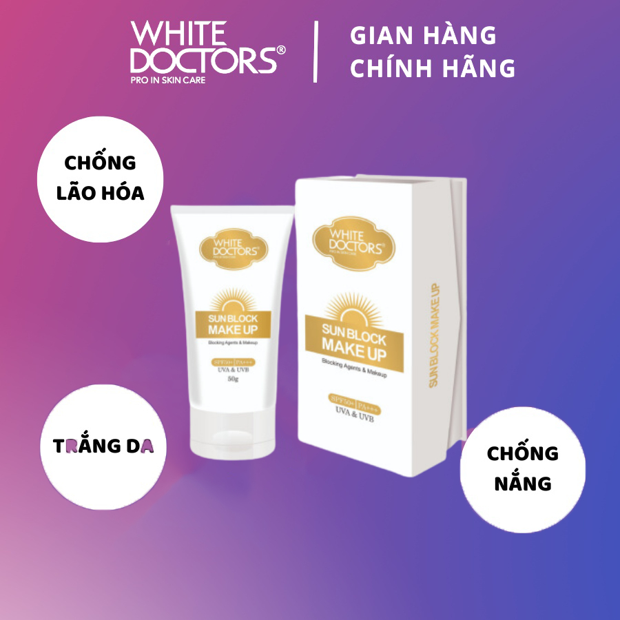 Bộ hỗ trợ giảm mụn chuyên sâu White Doctors