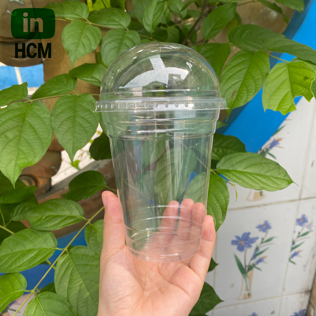 Ly nhựa PET 500ml - Nắp cầu 98 (50 cái)