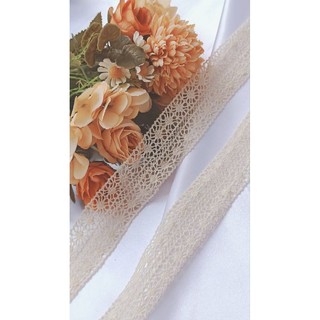 1m ren chỉ cotton mộc, bản 3cm