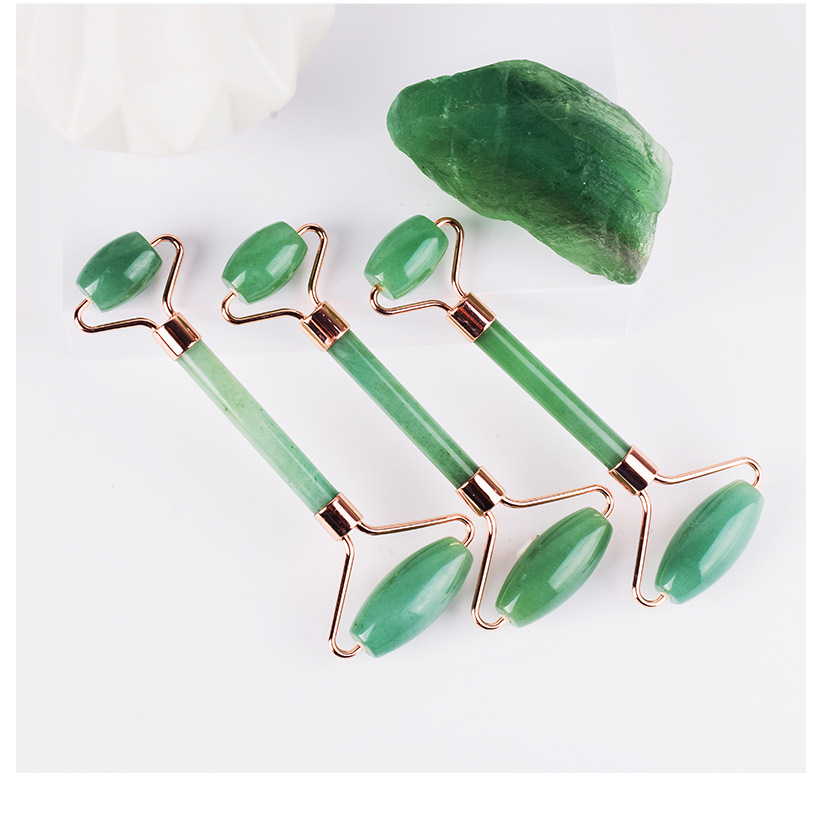 Thanh lăn mặt đá Guasha cây lăn mặt nâng cơ massage tự nhiên