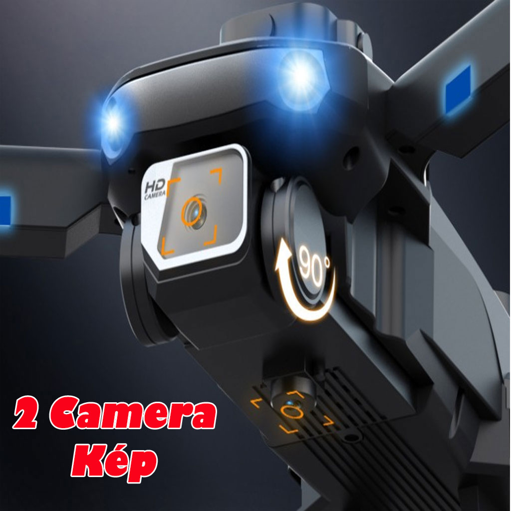 Flycam Không Chổi Than giá rẻ S150 Pro Max Cảm biến quang học cân bằng tránh vật cản 4 chiều Camera 4K Pin trâu bền bỉ
