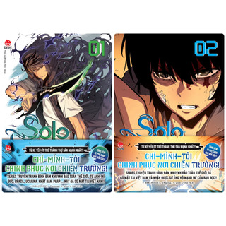 Truyện Solo Leveling Tôi thăng cấp một mình Combo Tập 1 - 3 -Tntmanga