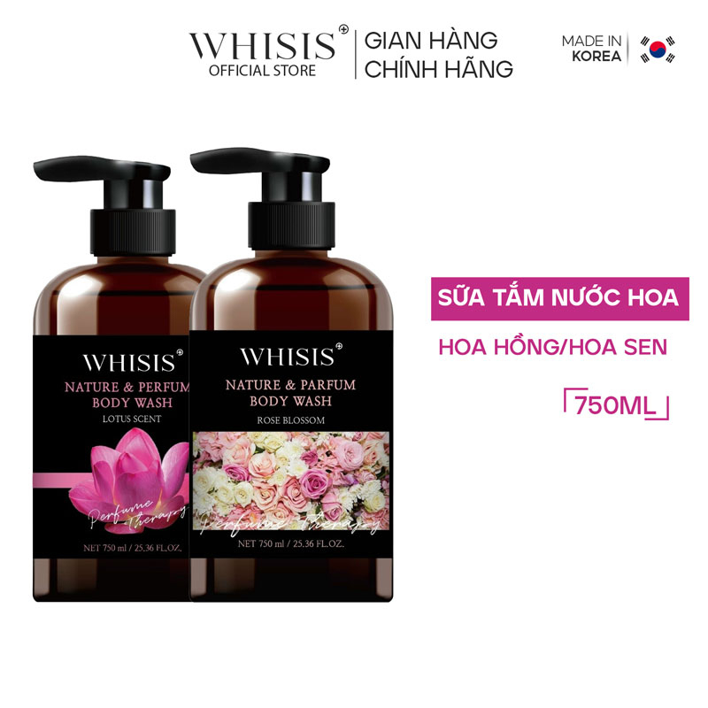 Sữa tắm Nước hoa WHISIS Nature & Parfum Body Wash 750ml