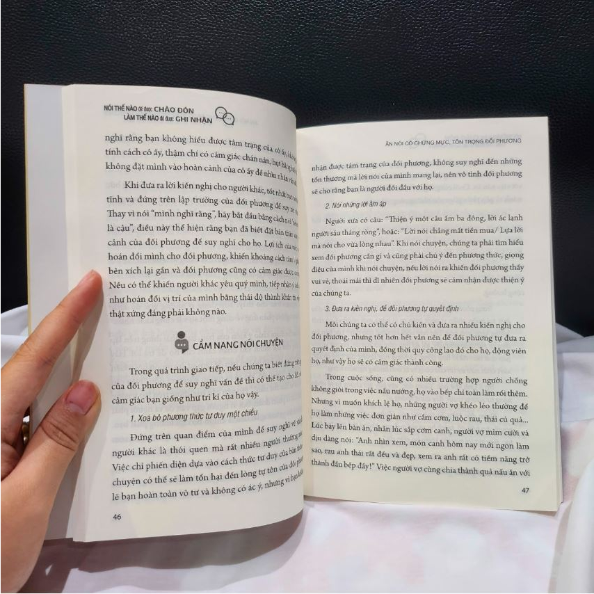 Sách - Nói thế nào để được chào đón, làm thế nào để được ghi nhận - ML-KN03-90k-8936067599565