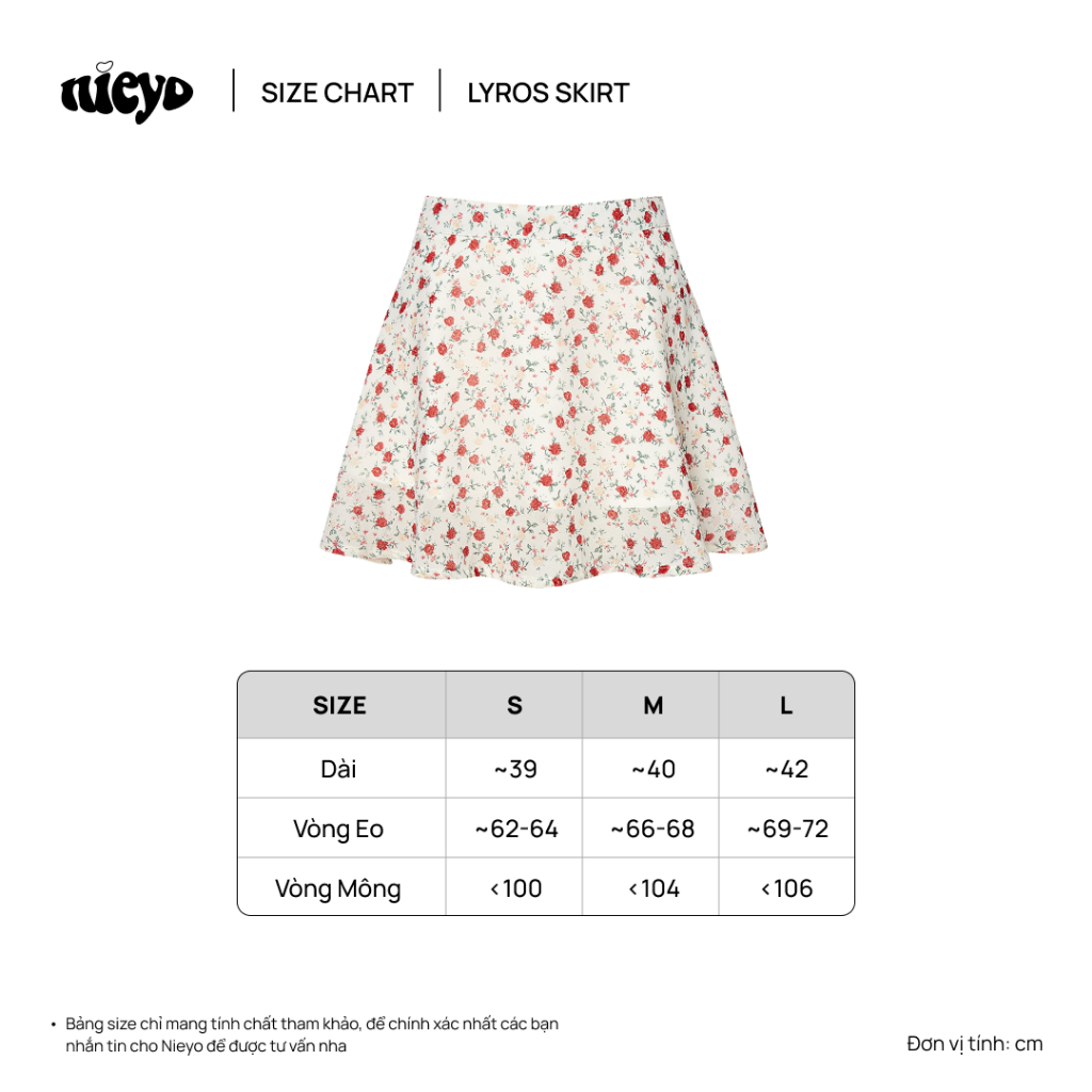 NIEYO MADE-Chân váy LYROS