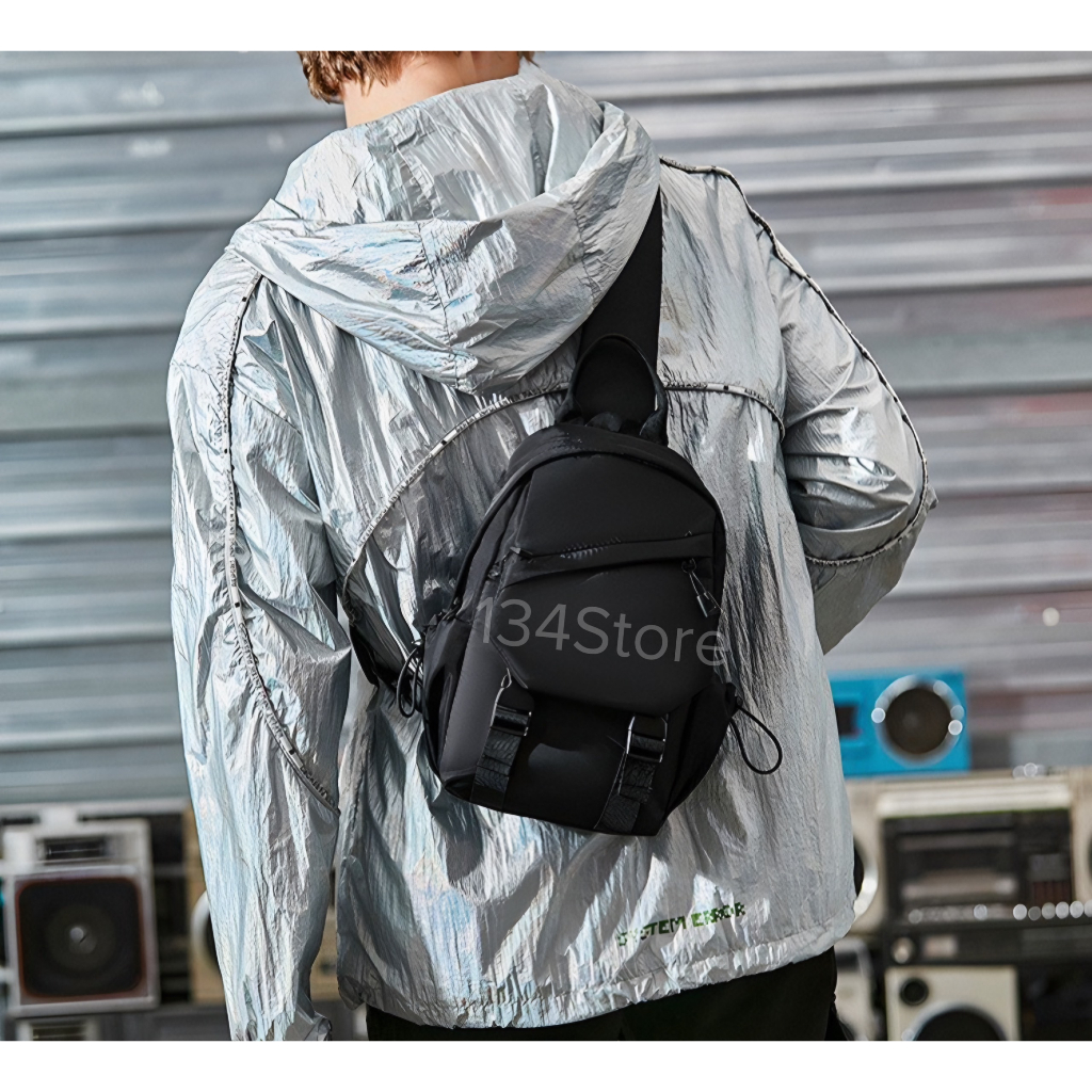 M59 Túi đeo chéo nam thời trang 134Store nhiều ngăn rộng rãi đựng vừa ipad đi chơi, đi học, đi làm.