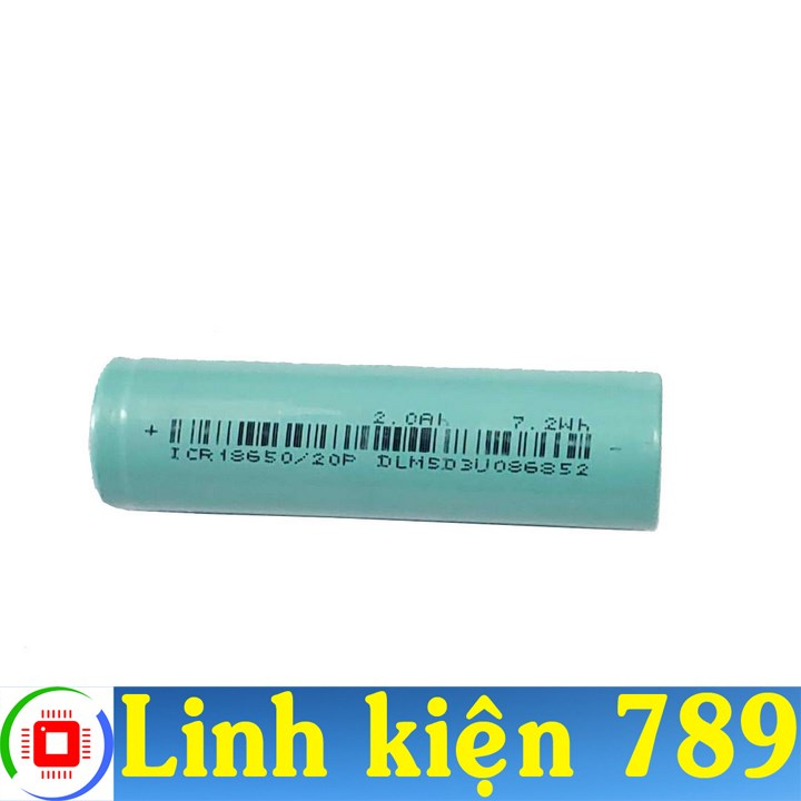 Pin 18650 3,7V 2000Mah / 2600mah / 3000mah / 3200mah- Linh kiện 789