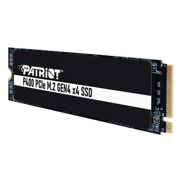 SSD Patriot P400 512GB - NVMe PCIe M.2 Gen4 x 4 - Low-Power Consumption Solid State Drive - P400P512GM28H