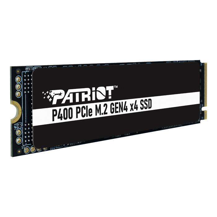 SSD Patriot P400 512GB - NVMe PCIe M.2 Gen4 x 4 - Low-Power Consumption Solid State Drive - P400P512GM28H
